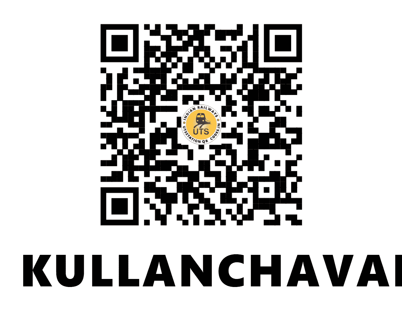 UTS QR Code for KULLANCHAVADI - KLNC (SR - TAMIL NADU)